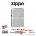 Zippo Antique Silver Plate Lighter
